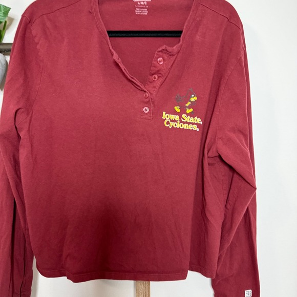 Tailgate Iowa State Cyclones Long Sleeve Pullover Sweatshirt Size Large - Picture 3 of 9